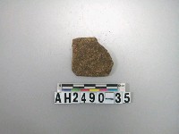 藏品(紅灰粗砂陶片)的圖片